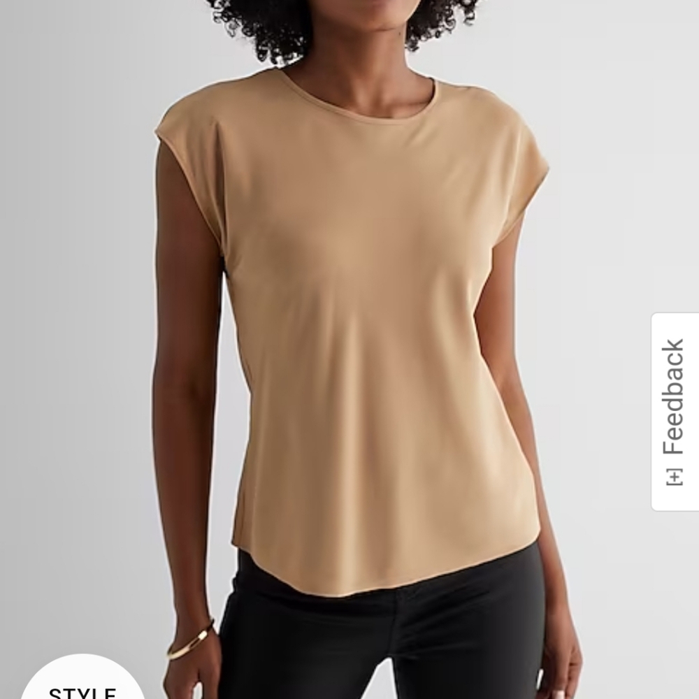 Crew Neck Gramercy Tee (Pecan)